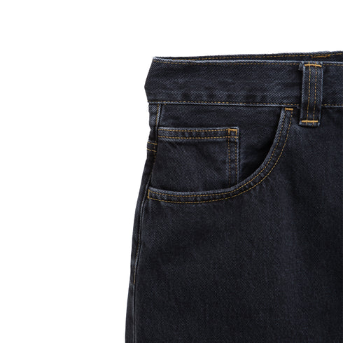 Carhartt WIP Brandon Short Black Stone Washed I031921_89_06 Degli Uberti
